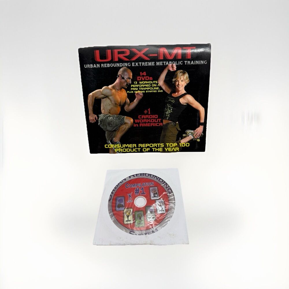 Urban Rebounding Extreme Metabolic Training URX-MT DVD Box Set Workout Cardio